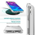 thumbnail image 3 of Crystal Clear Case For iPhone 12 mini (5.4 inch), Shockproof TPU Bumper Shock-Absorbing Corners Protective Transparent Cover, by Insten, 3 of 10