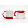 thumbnail image 4 of African American Santa and Mrs Claus Ceramic Mug Pair 16oz 14oz, 4 of 4