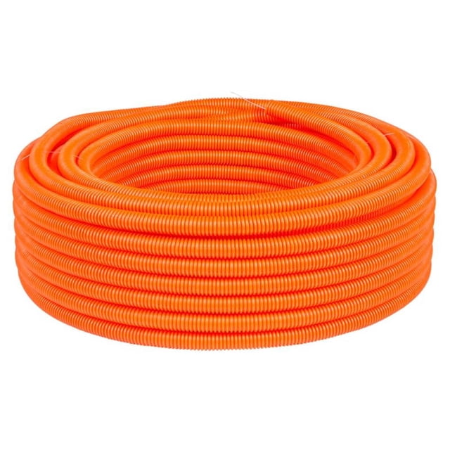 Poliducto corrugado Iusa 3/4'', rollo 50 m