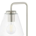 thumbnail image 5 of Table Lamp, Silver, Glass, Modern Contemporary Mid-Century Farmhouse, Mid Century Living Kitchen Cafe Bistro Restaurant Hospitality, 5 of 9