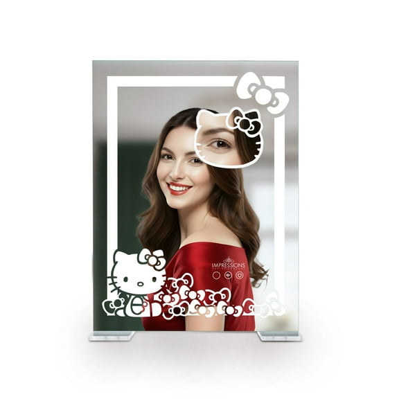 Impressions Vanity Hello Kitty RGB Bows Vanity Mirror with Soft Touch sensor App Controlled Lighting