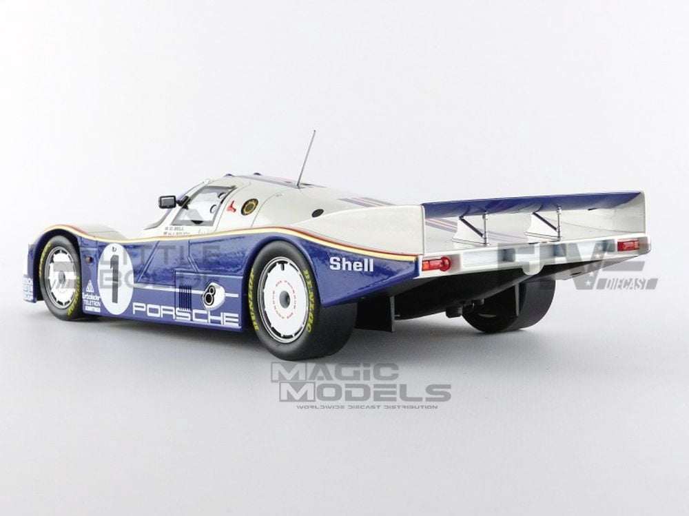 Miniature Spark S0925 - Porsche 962 C Rothmans N°3, Le Mans 1986, 1/43, Occasion Très Bon état