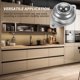 thumbnail image 4 of Luxshiny 12Ud Giratorias Para Muebles Con Rodamiento De Bolas De Acero Carbono Color Plata, 4 of 7
