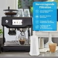 thumbnail image 5 of Lot de 4 Filtres à eau pour Machines à Café, Cartouches Filtrantes Cafetiere Certifiés TÜV SÜD Remplacement pour Sage Claris Barista 990/980/500/878/875/880/920/810, 5 of 5