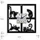 thumbnail image 1 of Pegatina para el hogar Reloj de pared Reloj de pared de diseño moderno, 1 of 5