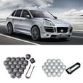 thumbnail image 4 of 20 Pcs/ensemble Couvercles de Vis de Moyeu de Voiture Écrous de Roue Boulons Jantes Outils Écrous de Retrait + HOTS, 4 of 9
