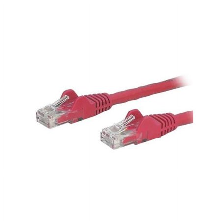 UPC: 0065030868808 | StarTech N6PATCH6RD 6 ft. Cat6 Ethernet Patch Cable with Snagless RJ45 – Red