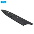 thumbnail image 3 of Uxcell Plastic Knife Sheath Cover Sleeves Knives Edge Guard for 5" Utility Knife, Black 4 Pack, 3 of 6