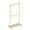 Old Pine, variant on Leumius Solid Wood Clothes Drying Rack Laundry Coat Hanger with Adjustable Shelf & Wheels,Space-Saving Drying Hanger for Bedroom,Laundry,Old Pine
