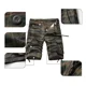 thumbnail image 3 of Bermuda Shorts Hombre Verano Casual Playa Cargo A Cuadros, 3 of 5