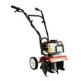 thumbnail image 5 of 2HP Gas Powered Garden Mini Cultivator, 52CC Soil Garden Cultivator with Rear Wheels, Soil Cultivator Tilling Tool  for Farms, Parks, Gardens, Yards, Fields (6500-7000r/min), 5 of 9