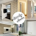 thumbnail image 2 of Bisagra pivotante de puerta Sincero Acero Inoxidable 360 grados Plata, 2 of 10