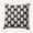 Cream, variant on Simply Daisy 16" x 16" Cat Clowder Indoor/Outdoor Polyester Throw Pillow, Steel Gray