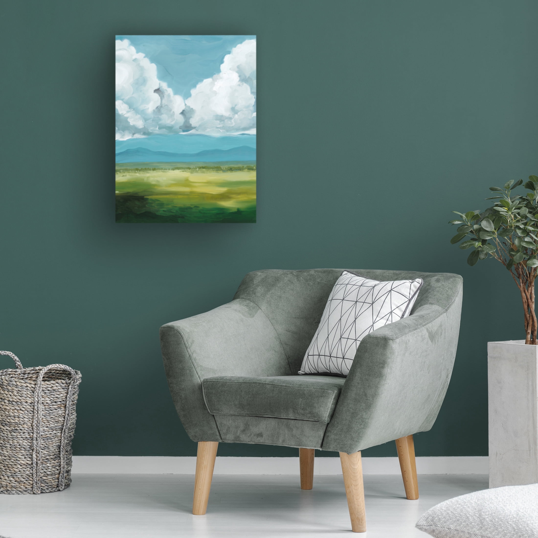 Trademark Fine Art Grace Popp Golden Plains II Canvas Wall Art
