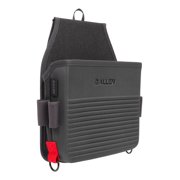 Allen Company Competitor Single Compartment Molded Shell Bag, Gray