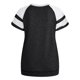 thumbnail image 4 of Pntutb Mujeres Casual Manga Corta Mangas Acampanadas O-cuello Sólido Camiseta Suelta Blusa tops Pntutb Pntutb-727, 4 of 7