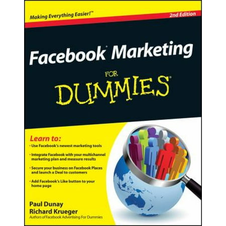 Facebook Marketing for Dummies (Paperback - Used) 0470923245 9780470923245