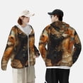 thumbnail image 4 of Balery Cat Fish Dance Vintage Sudadera ligera de manga larga con capucha y protección solar UPF 50+ para hombre y mujer, ideal para pesca y running-XX-Large, 4 of 7