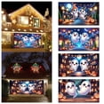 thumbnail image 3 of 480*210 Cm Pancarta Para Puerta De Garaje Exterior Gran Cubierta Decorativa Para Puerta De Halloween Decoración Para Fiestas Puerta De Garaje Exterior Pared De La Casa A, 3 of 3