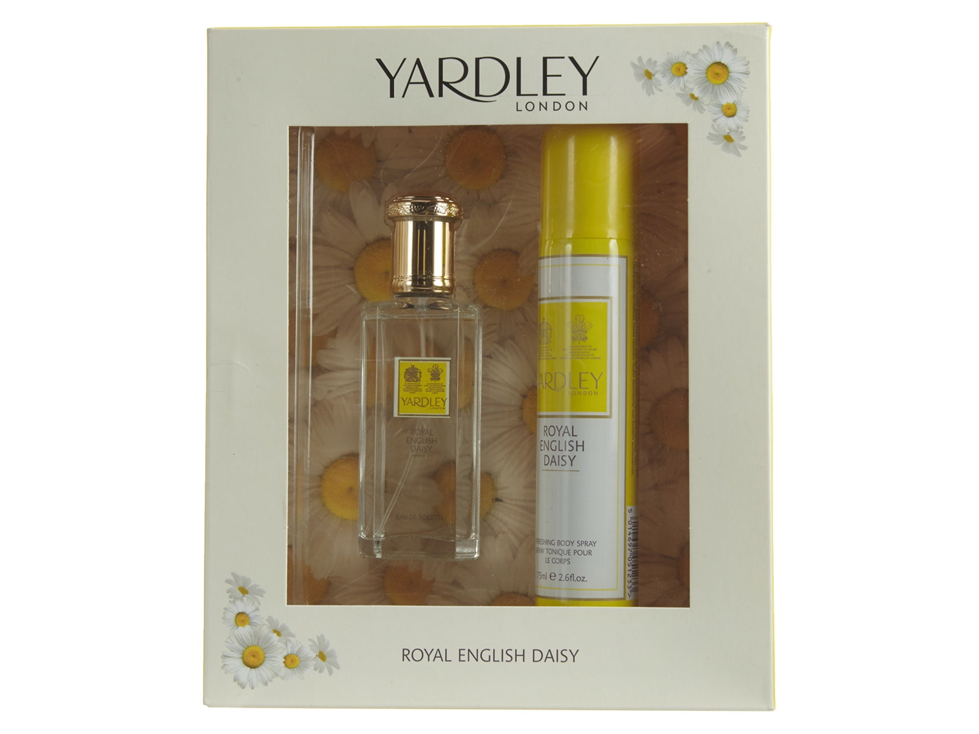 Yardley London English Daisy Perfume 2 Pc. Gift Set Eau De Toilette Body Spray Womens Style Y94x1201