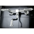 thumbnail image 3 of Kingston Brass KS1211WLL Wilshire Wall Mount Bathroom Faucet, Polished Chrome, 3 of 4