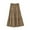 Khaki, variant on Clearance! Xuniizn Maxi Skirts for Women Summer Casual Elastic Waist Floral Printing Skirts Holiday Flowy Beach Long Dress