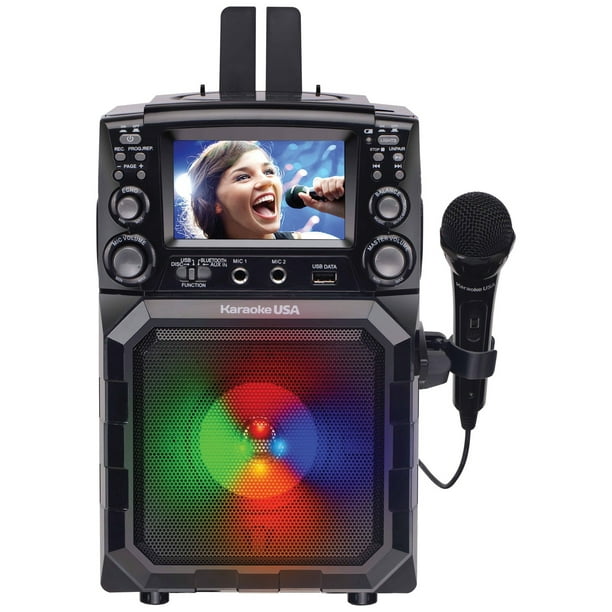 Karaoke USA Gq450 Portable Cdg/mp3g Player With 4.3-inch Color Tft Screen