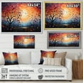 thumbnail image 4 of Designart "love Landscape Melting Hearts V" Romantic Landscape Wall Art Print, 4 of 5