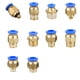 thumbnail image 5 of Conector de Manguera Neumática Riwesomey 10 Piezas Accesorios Type3 NO3, 5 of 6