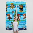 thumbnail image 2 of PAW Patrol Kids Bedroom Curtain Panel Set, Set of 2, 63" Length, Blue, 2 of 14