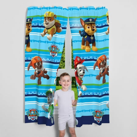 paw patrol curtains and bedding