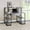 Black+Grey, variant on Metal Sled Base | Stable Support with Open Frame Design | Enhance Studio Aesthetics