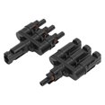 thumbnail image 1 of Conectores de panel solar Bling Bling Conector de derivación en T 1000 V CC adaptador fotovoltaico, 1 of 12