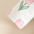 thumbnail image 7 of Tisuna Fall Outfit Set For Kids Girls Elegant Long Sleeve Crew Neck Floral Print Romper And Suspender Pants Headband Outfits Children'S 3 Pieces Casual Wear Clothes Set Size 6-12 Months, 7 of 7