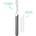thumbnail image 5 of quip Sonic Battery Electric Toothbrush, Slate Metal, 5 of 11