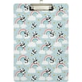 thumbnail image 1 of FMSHPON Rainbow Panda Stars Clipboard Hardboard Wood Nursing Clip Board and Pull for Standard A4 Letter 13x9 inches, 1 of 5