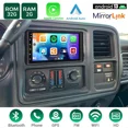 thumbnail image 1 of 7In Android 13 Car Stereo For Chevrolet Tahoe Silverado 2003-2006​, 2+32G| Carplay Android Auto + Gps + Wifi Bluetooth + Mirror Link, 1 of 9