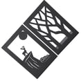 thumbnail image 4 of Metal Bookend2pcs Metal Bookend Desktop Craft Supplies Book Divider Remarkable Clarity, 4 of 8