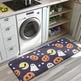 thumbnail image 3 of Halloween Ghost & Pumpkin Pattern Kitchen Rug Mat,Kitchen Runner Rugs Non Skid Washable,Decorative Kitchen Floor Mats for Kitchen,Sink,Laundry,17"x47.2", 3 of 7