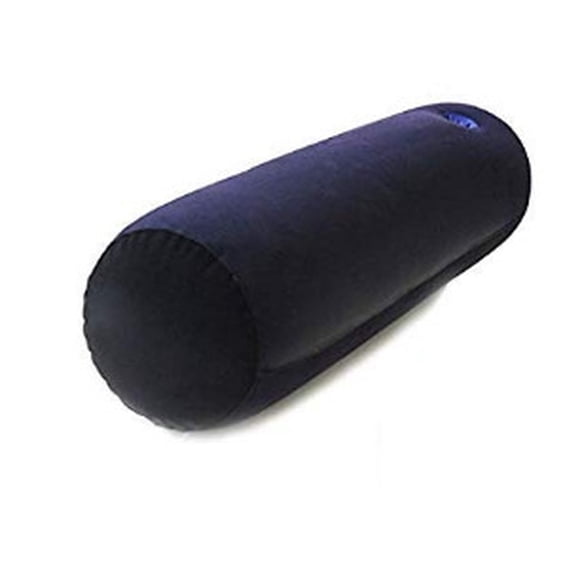 Almohada de piernas flocada, cojín inflable triangular de PVC para pies, sofá para exteriores, almohada de masaje para pies que alivia la fatiga