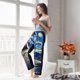 thumbnail image 5 of Fotbe Vintage Starry Sky Shark Pantalones de Pijama para Mujer, Pantalones de Dormir, Pantalones Pj con Cordón y Bolsillos-Medium, 5 of 6