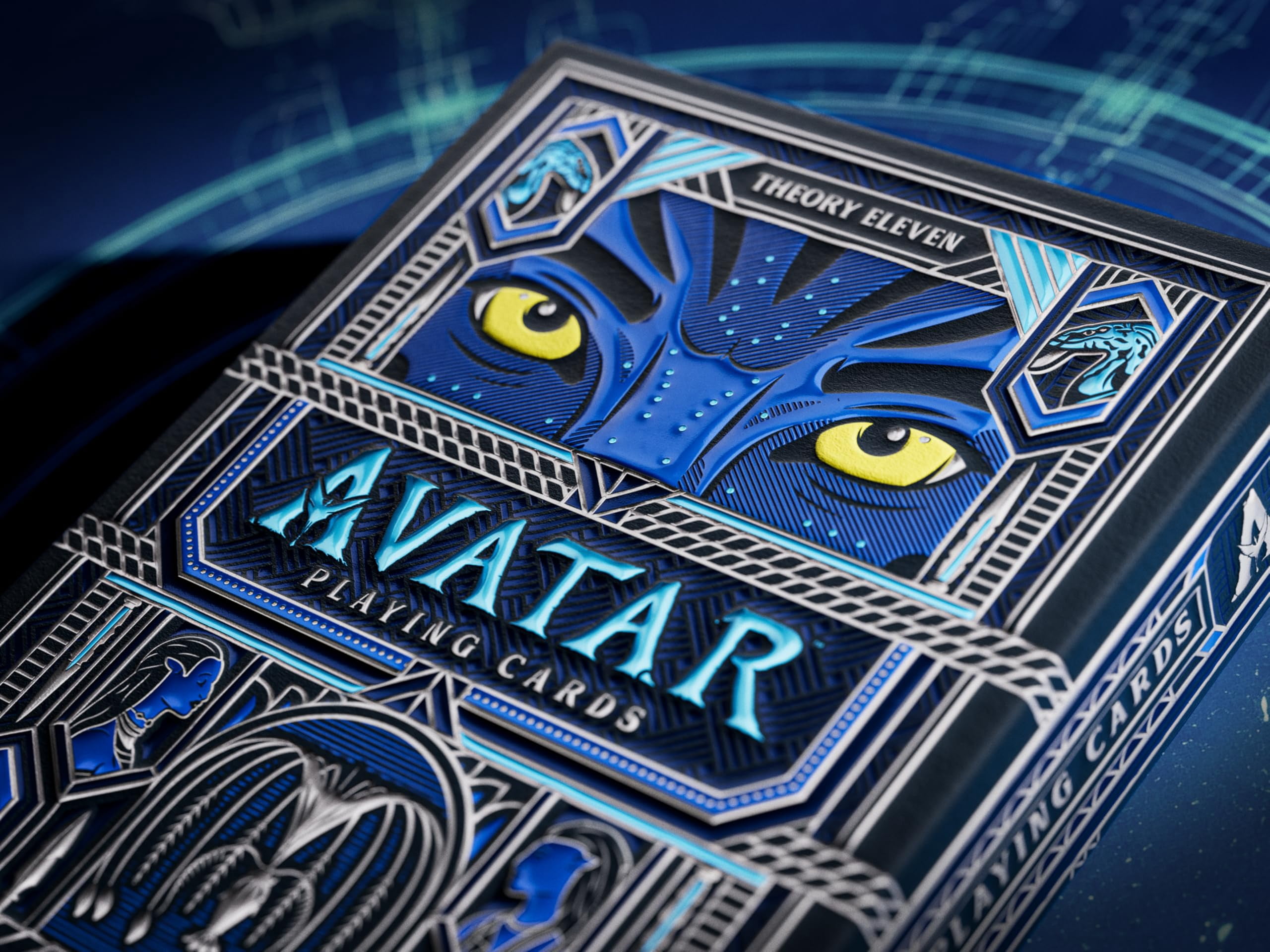 theory11 Avatar Premium Playing Cards Officially Licensed Collectible Deck, Poker Size, Luxury Foil Tuck Case