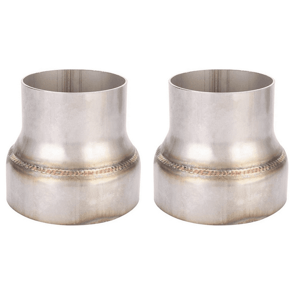 2X Piping Exhaust Reducer, 3 Inch to 4 Inch Turbo/Exhaust Reducer Adapter Pipe Stainless Steel Universal