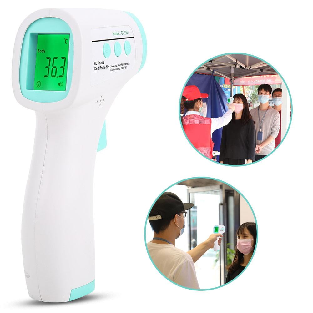 Details about   1-10X Non-contact Infrared Thermometer Forehead Baby Digital Temperature Guns JF 