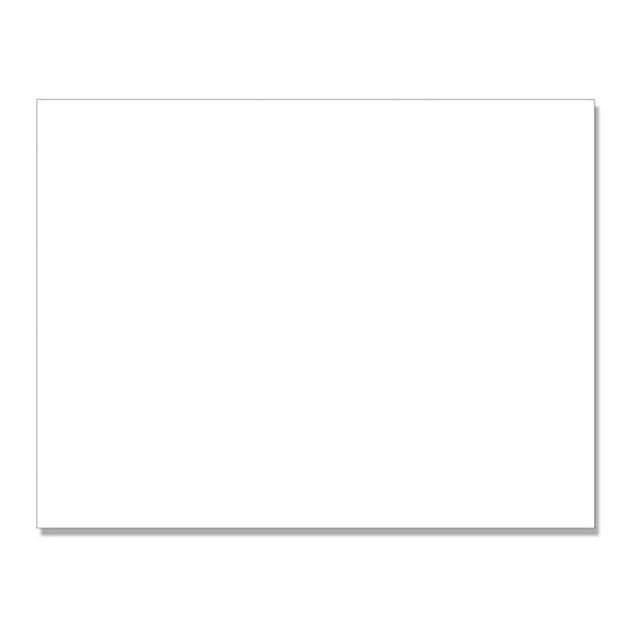 Smooth White 32" x 40" Photo Mat Board Full Sheet - Uncut (25-Sheets)