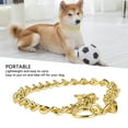 thumbnail image 3 of Collar para mascotas collar ligero portátil para mascotas piel decorativa de color dorado amigable para perros para el hogar ANGGREK Otros, 3 of 8