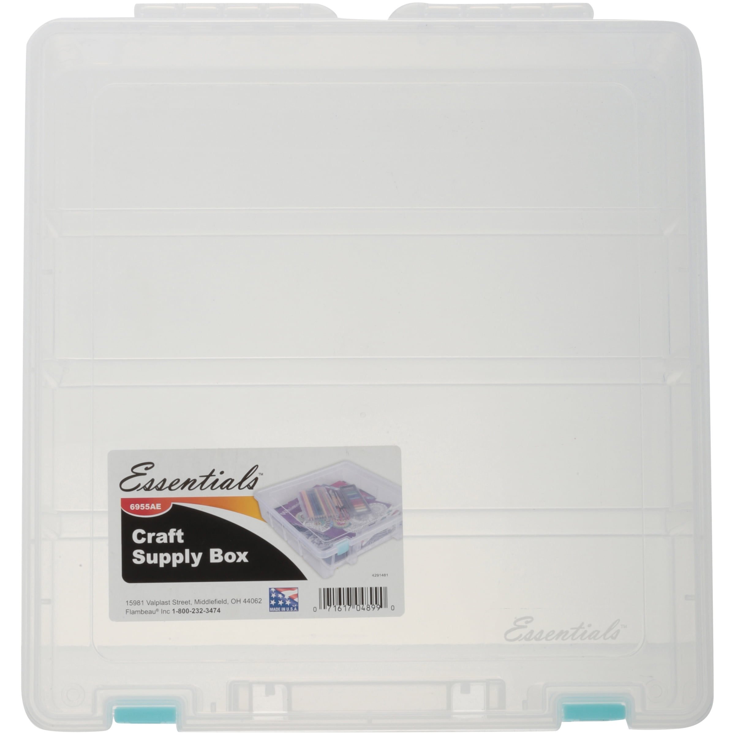 Flambeau 6955ae Essentials Craft Supply Box
