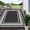Black&Ivory, variant on Outdoor Plastic Waterproof Rug 5'x 8' for Patio, Porch, Deck, Backyard, Balcony, Reversible, Geometric