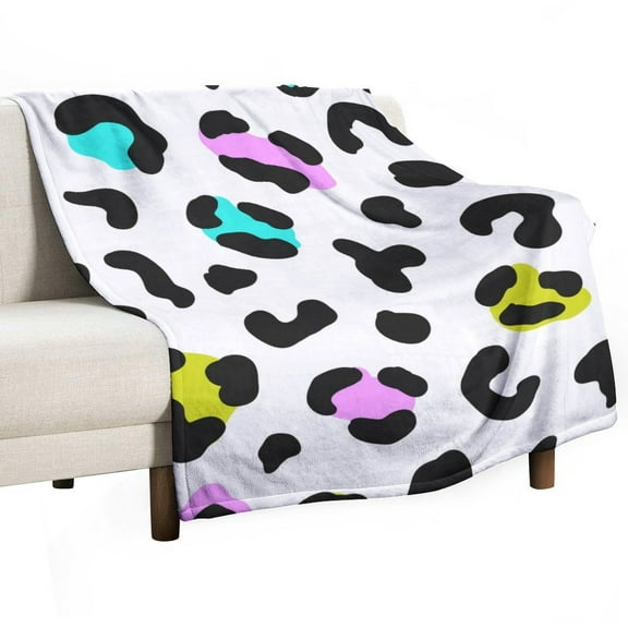 Animal print seamless pattern leopard textureThe Full Collection of Flannel Blanket Lightweight Cozy Bed Blankets Soft Throw Blanket Fit Couch Sofa Suitable for All Season 50x60in