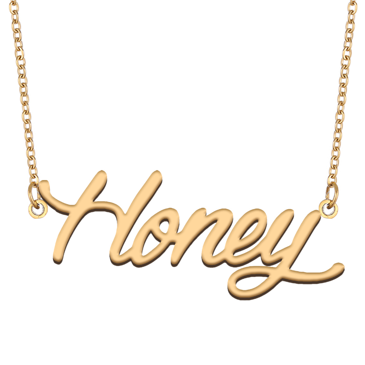 HUAN XUN 18k Gold Honey Necklace 